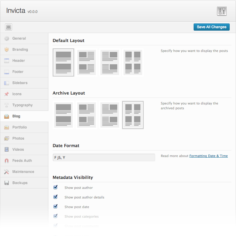 4 Blog Layouts | GECOM