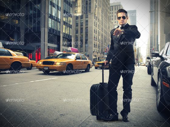 Businessman in New York